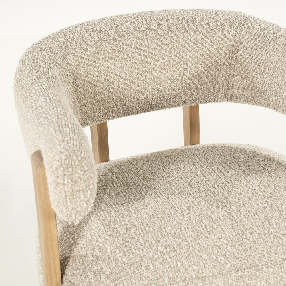 ARMCHAIR LOLA TAUPE HUSH 77X75X72CM - Image 7