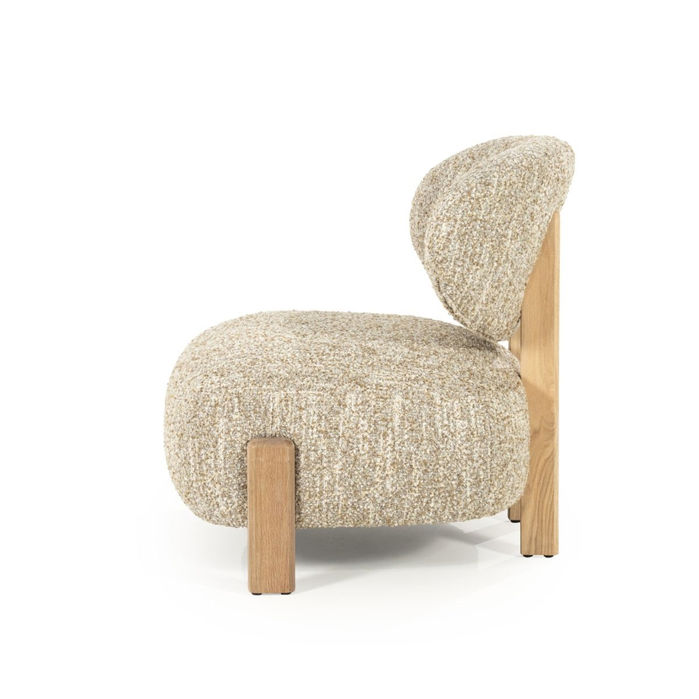 ARMCHAIR REZA NATURAL BEIGE BAY 75X80X76,5CM - Image 2