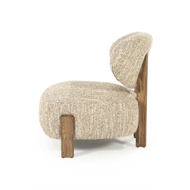 ARMCHAIR REZA BROWN BEIGE BAY 75X80X76,5CM - Image 8