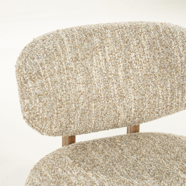 ARMCHAIR REZA BROWN BEIGE BAY 75X80X76,5CM - Image 6