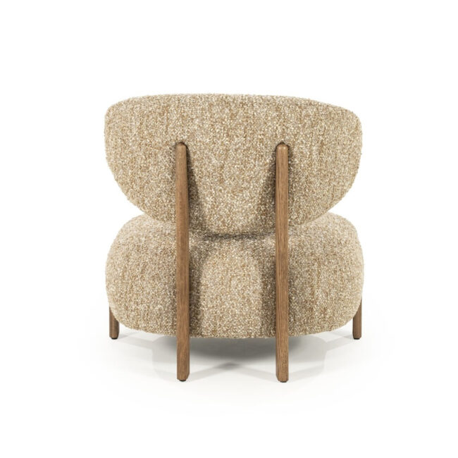 ARMCHAIR REZA BROWN TAUPE BAY 75X80X76,5CM - Image 9