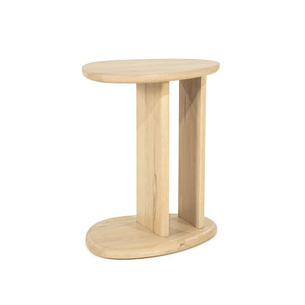SIDE TABLE LORI NATURAL 46X35X55CM