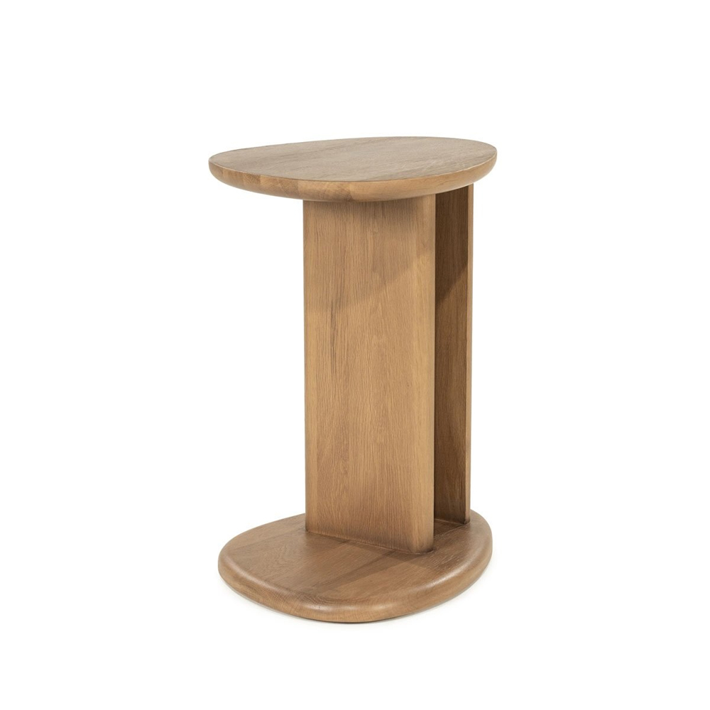 SIDE TABLE LORI LIGHT BROWN 46X35X55CM - Image 3