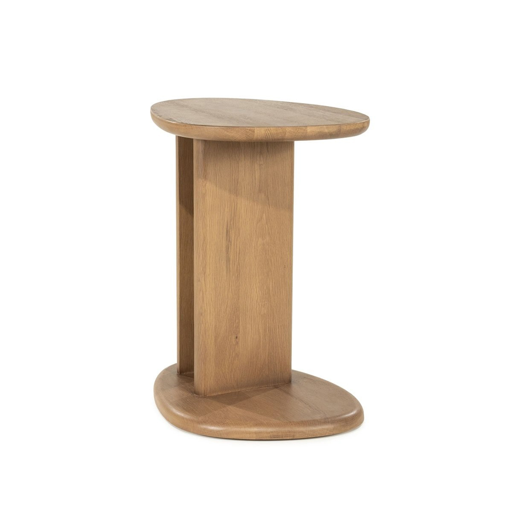 SIDE TABLE LORI LIGHT BROWN 46X35X55CM - Image 5