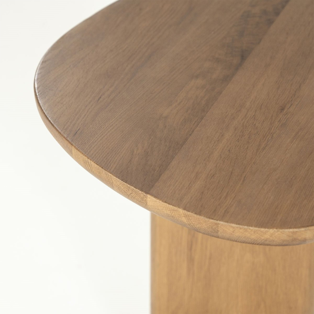 SIDE TABLE LORI LIGHT BROWN 46X35X55CM - Image 6