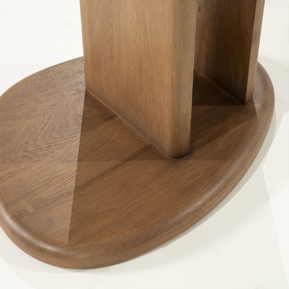 SIDE TABLE LORI LIGHT BROWN 46X35X55CM - Image 7