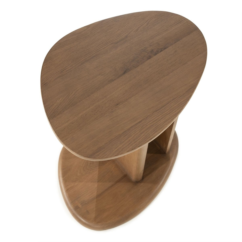 SIDE TABLE LORI LIGHT BROWN 46X35X55CM - Image 2
