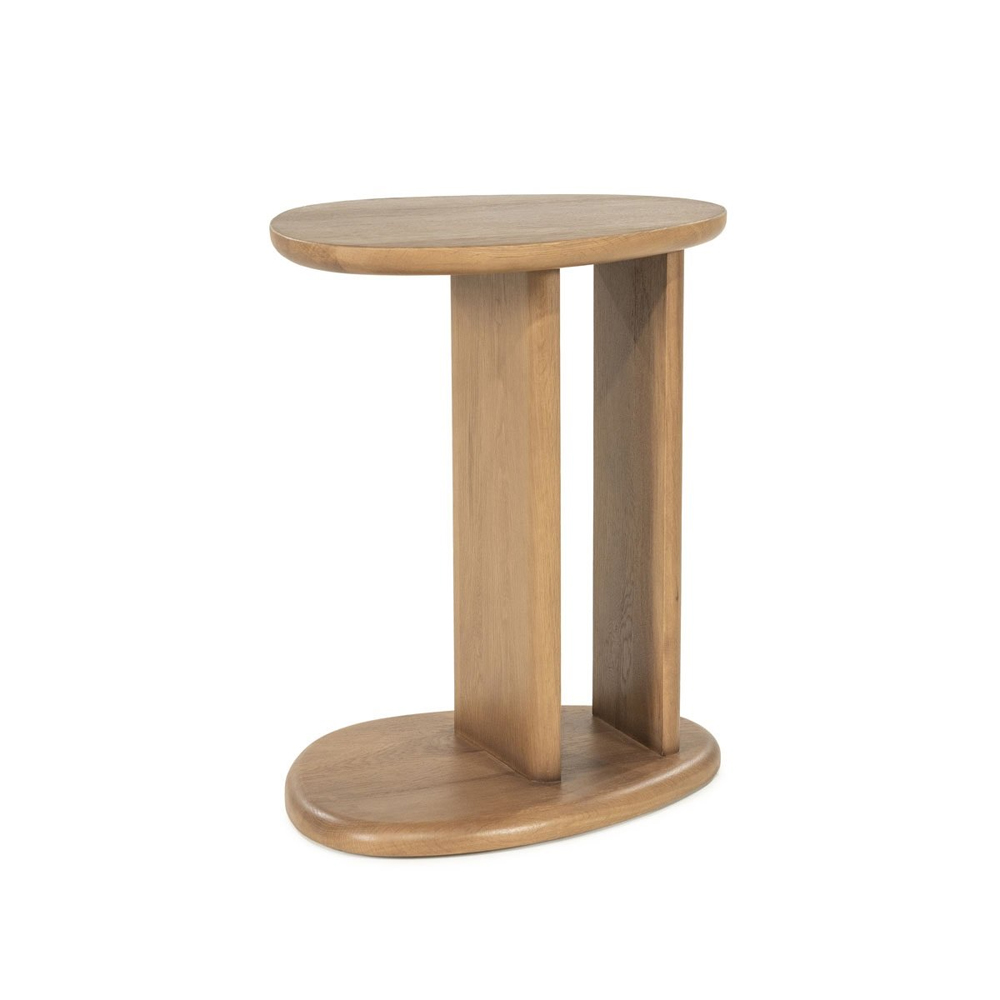 SIDE TABLE LORI LIGHT BROWN 46X35X55CM