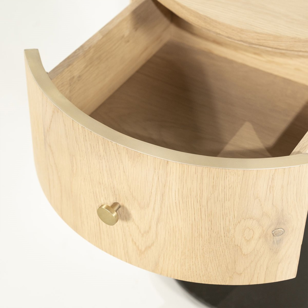 BED SIDE TABLE SKYE NATURAL 50X50X60CM - Image 6