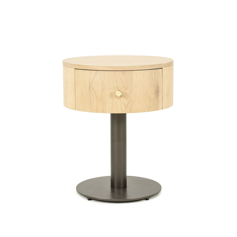 BED SIDE TABLE SKYE NATURAL 50X50X60CM