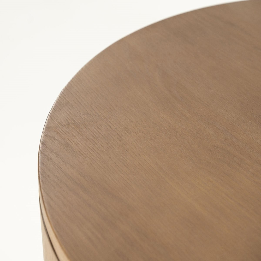 BED SIDE TABLE SKYE LIGHT BROWN 50X50X60CM - Image 6