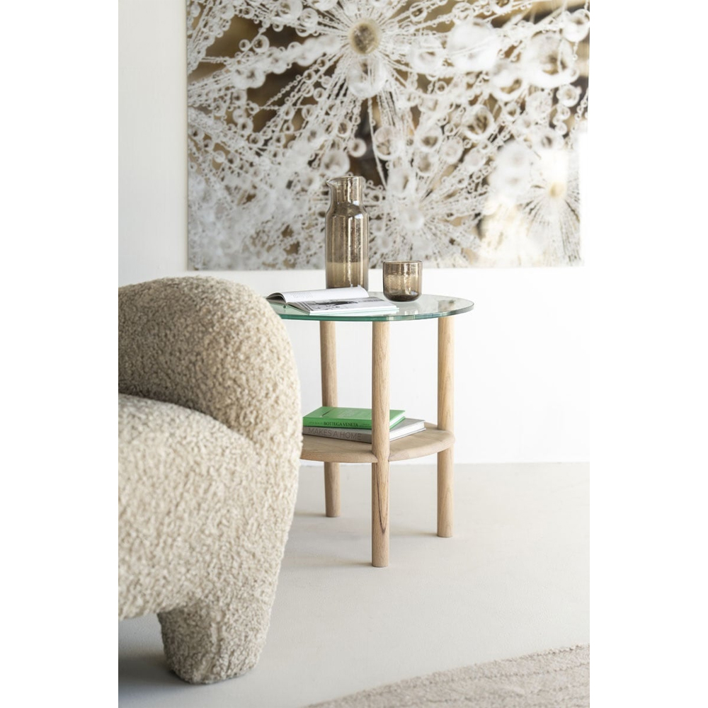 SIDE TABLE CLEO NATURAL 50X45X50CM - Image 3