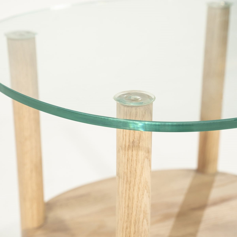 SIDE TABLE CLEO NATURAL 50X45X50CM - Image 9