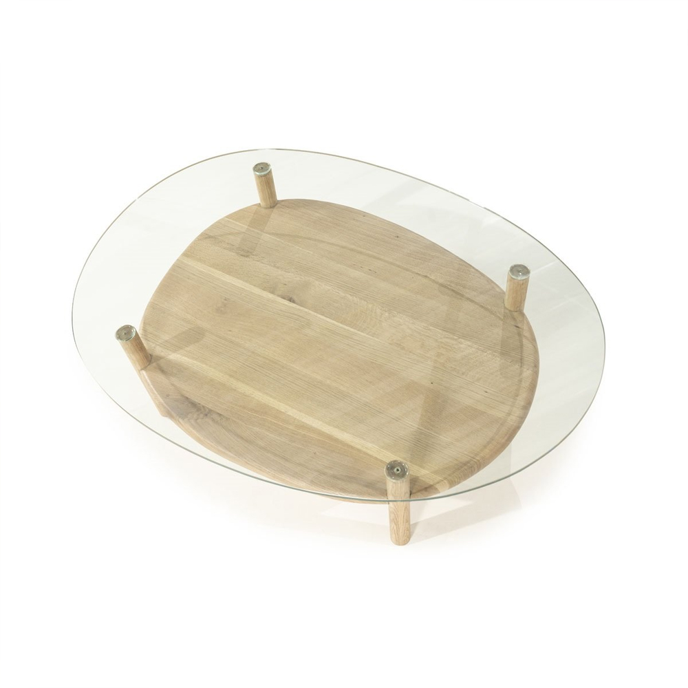 COFFEE TABLE CLEO NATURAL 101,5X73X31,5CM - Image 2