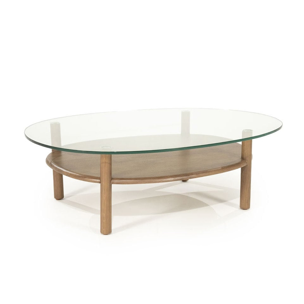 COFFEE TABLE CLEO LIGHT BROWN 101,5X73X31,5CM - Image 4