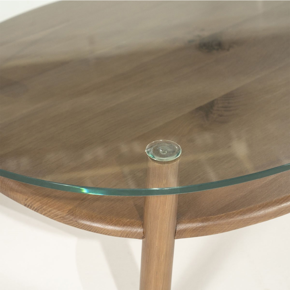 COFFEE TABLE CLEO LIGHT BROWN 101,5X73X31,5CM - Image 5