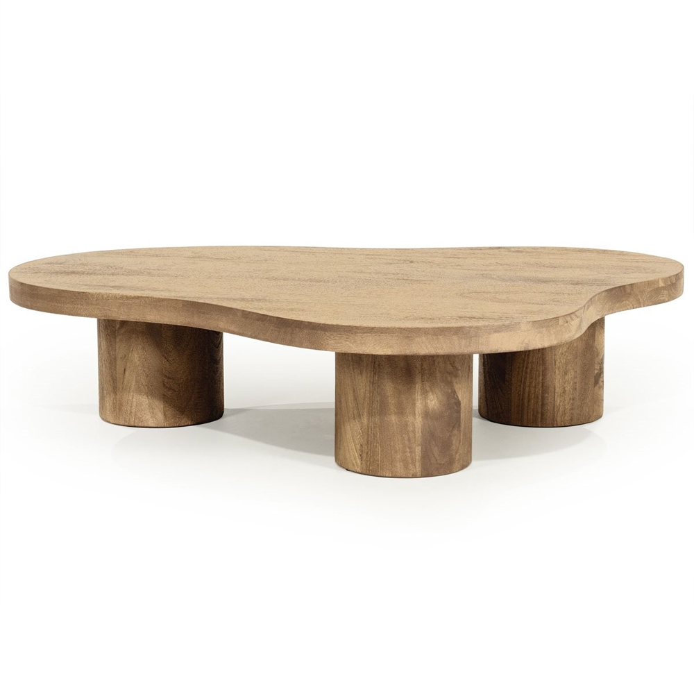 COFFEE TABLE CHARLIE NATURAL 130X100X30CM