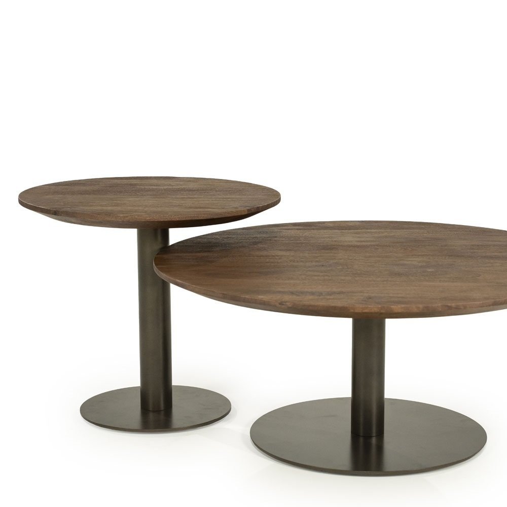 COFFEE TABLE ESILA LARGE 80X80X35CM - Image 2