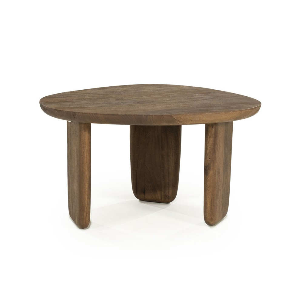 COFFEE TABLE MAUD SMALL LIGHT BROWN 65X56,5X38CM