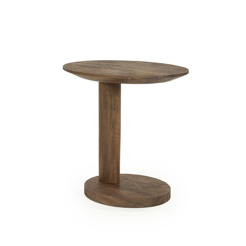 SIDE TABLE NOVIA LIGHT BROWN 50X40X50CM - Image 6