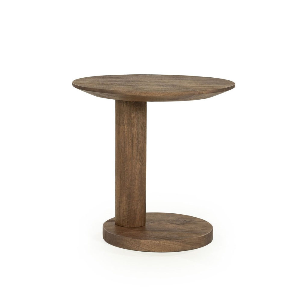 SIDE TABLE NOVIA LIGHT BROWN 50X40X50CM