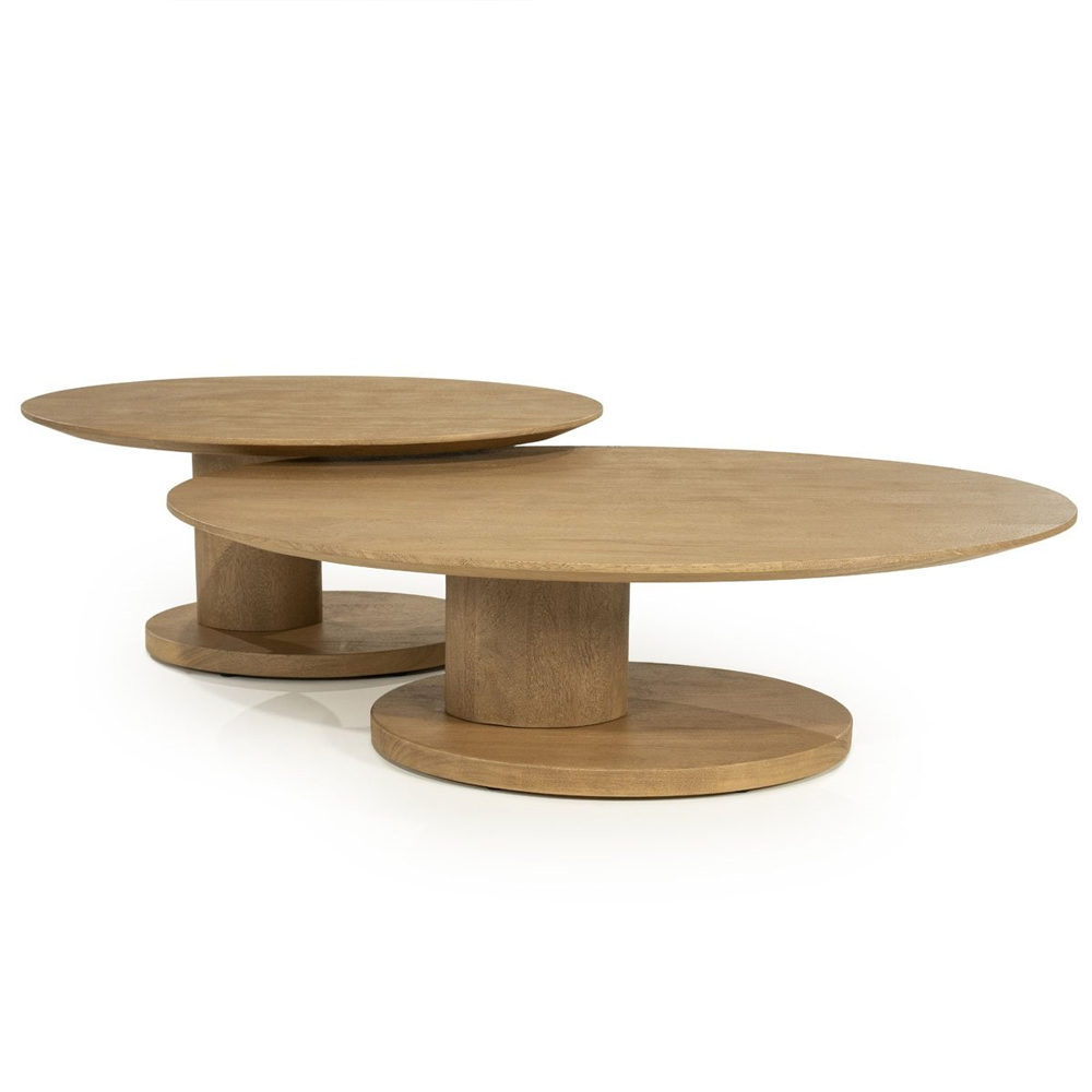 COFFEE TABLE NOVIA SMALL NATURAL 90X60X35CM - Image 5