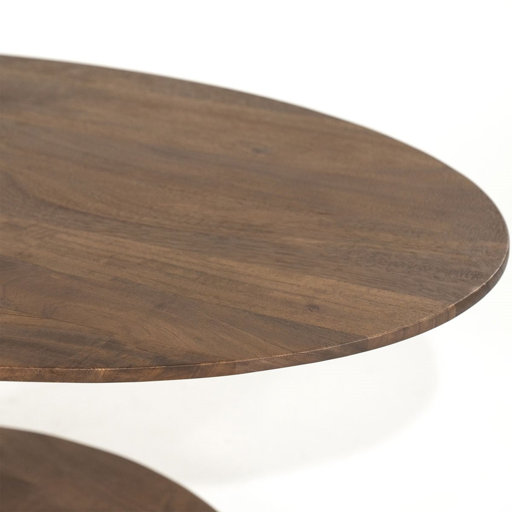 COFFEE TABLE NOVIA SMALL LIGHT BROWN 90X60X35CM - Image 4
