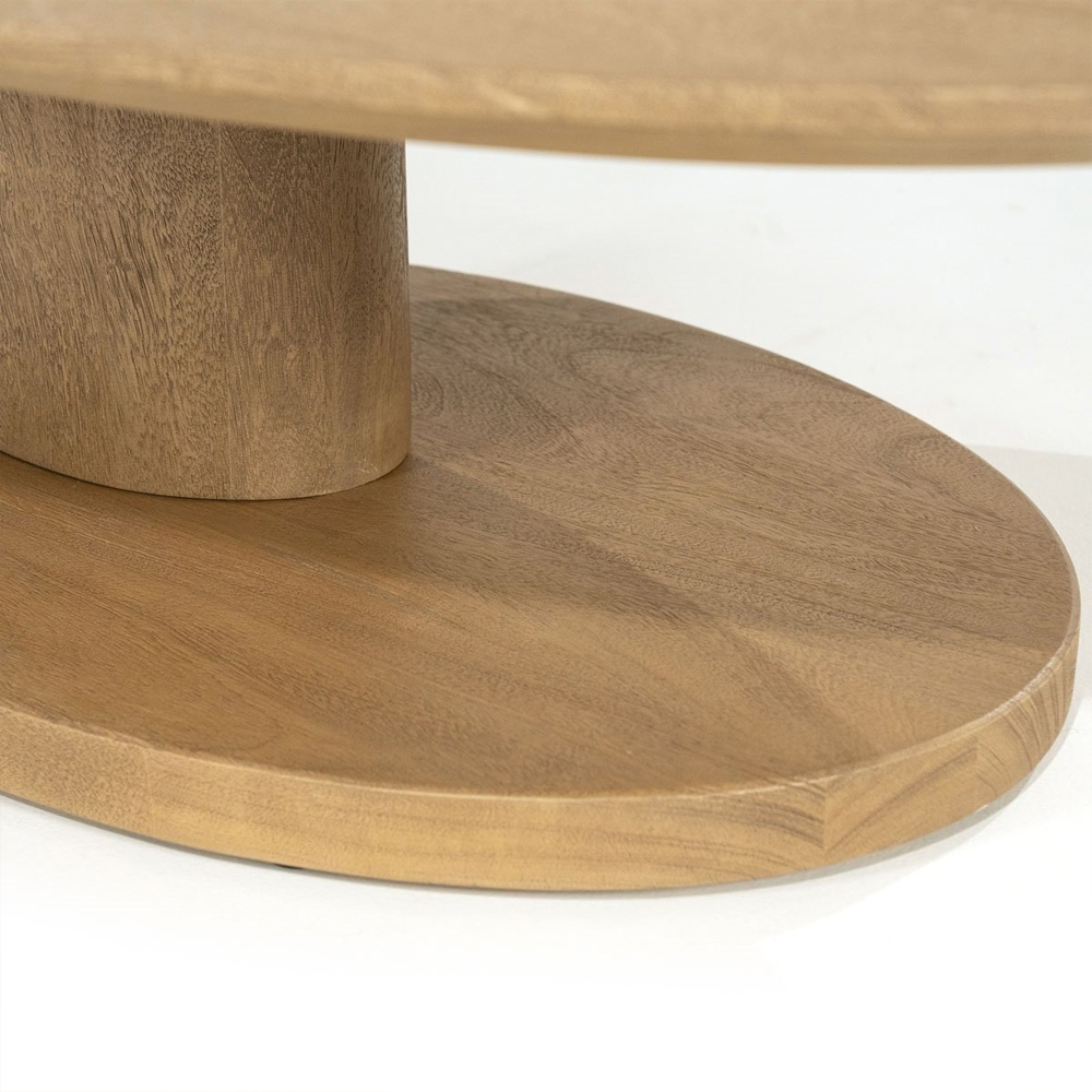COFFEE TABLE NOVIA LARGE NATURAL 120X80X30CM - Image 5