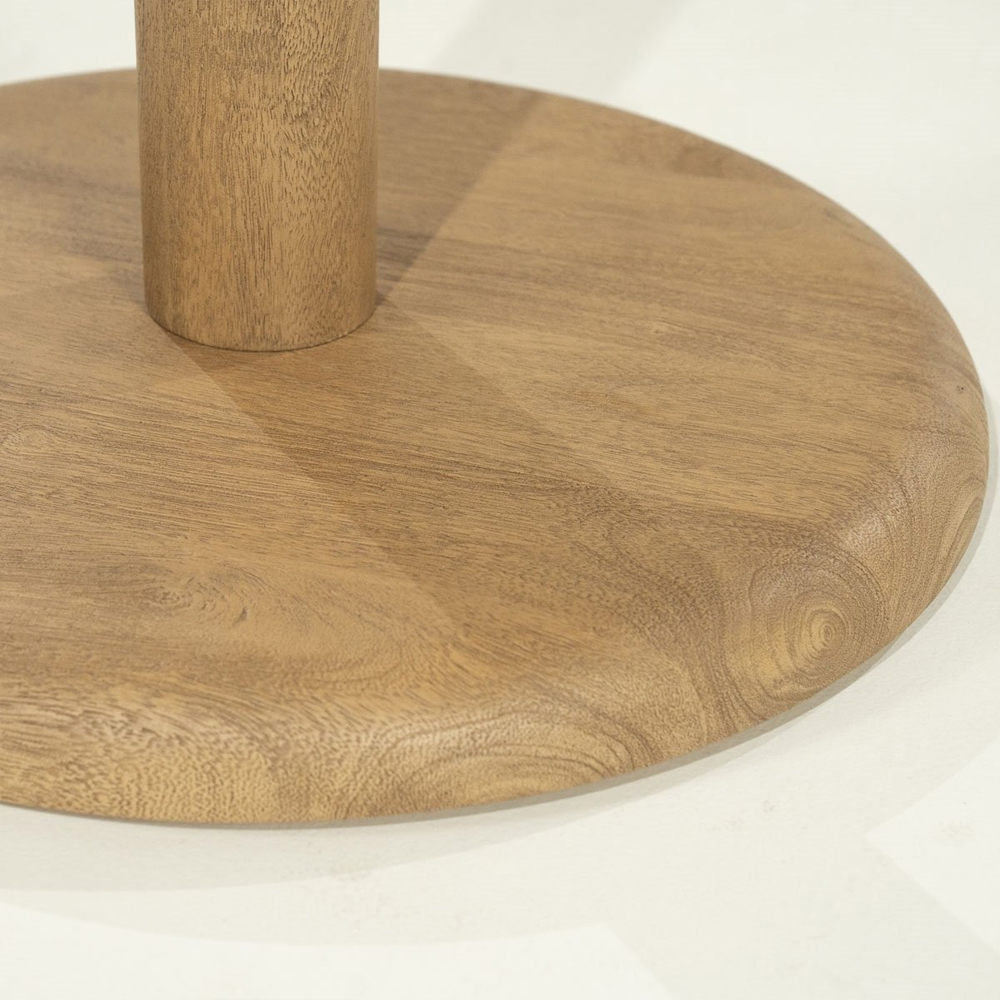 BISTRO TABLE FLORENT ROUND NATURAL 70X70X76CM - Image 8