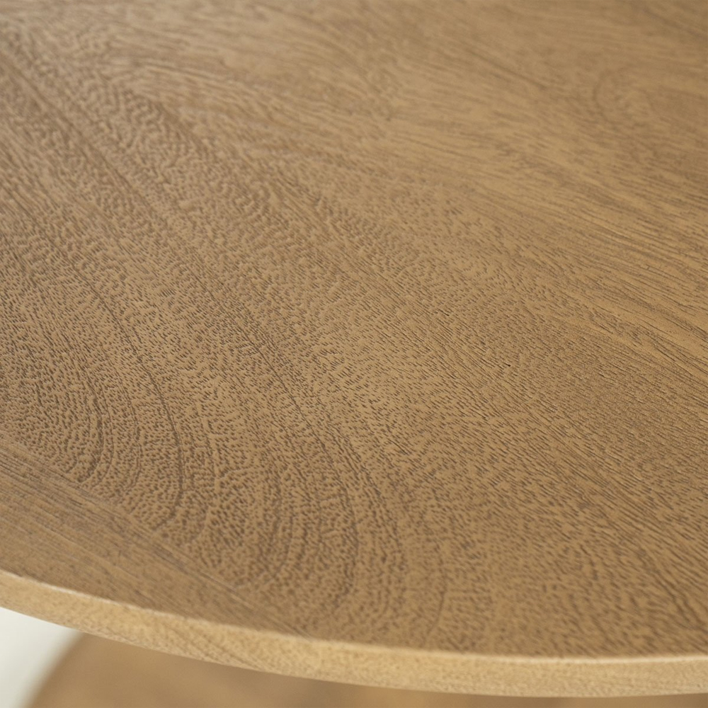 BISTRO TABLE FLORENT ROUND NATURAL 70X70X76CM - Image 2