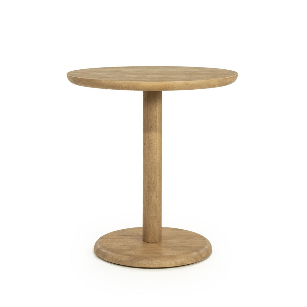 BISTRO TABLE FLORENT ROUND NATURAL 70X70X76CM