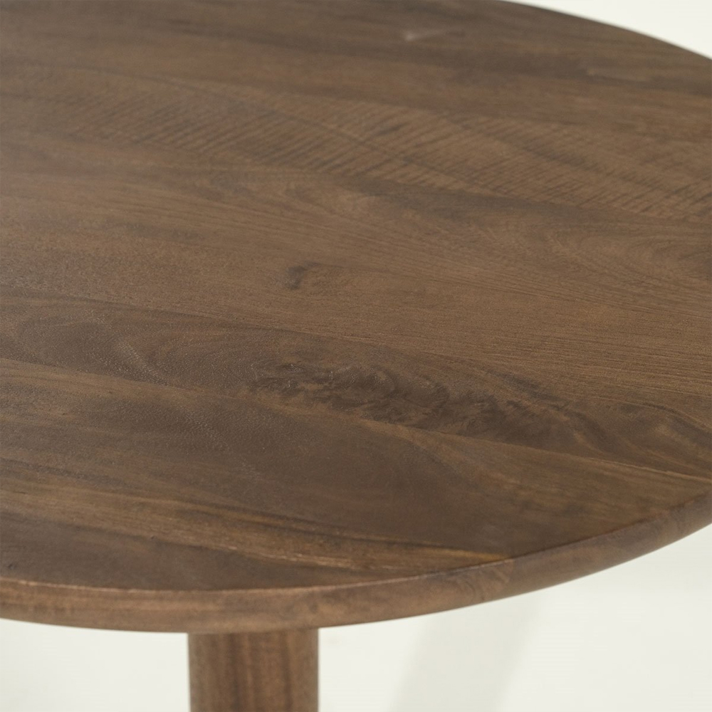 BISTRO TABLE FLORENT ROUND LIGHTBROWN 70X70X76CM - Image 2