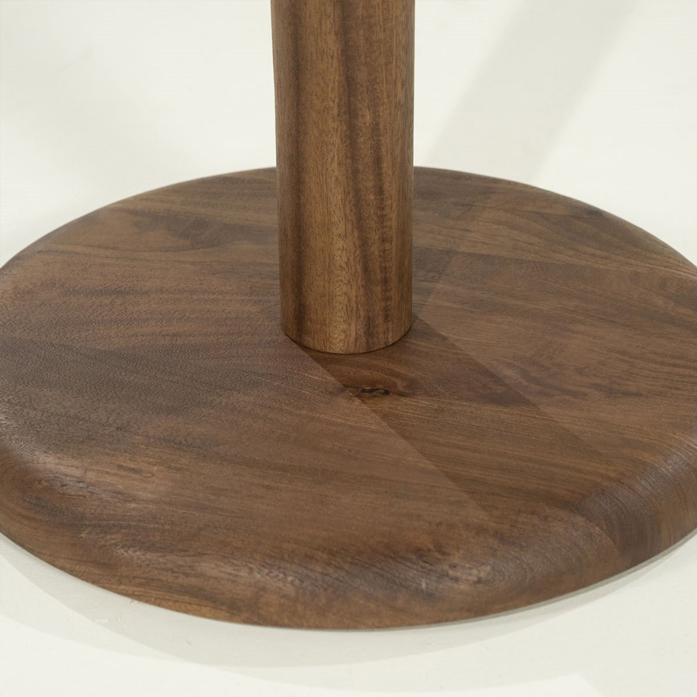 BISTRO TABLE FLORENT ROUND LIGHTBROWN 70X70X76CM - Image 3