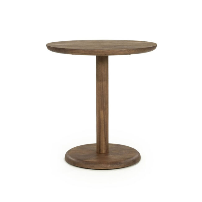 BISTRO TABLE FLORENT ROUND LIGHTBROWN 70X70X76CM