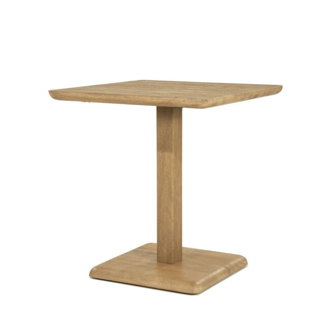 BISTRO TABLE FLORENT SQUARE NATURAL 70X70X76CM - Image 3