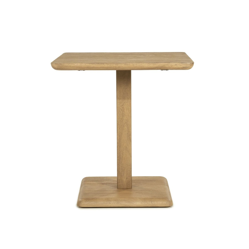 BISTRO TABLE FLORENT SQUARE NATURAL 70X70X76CM