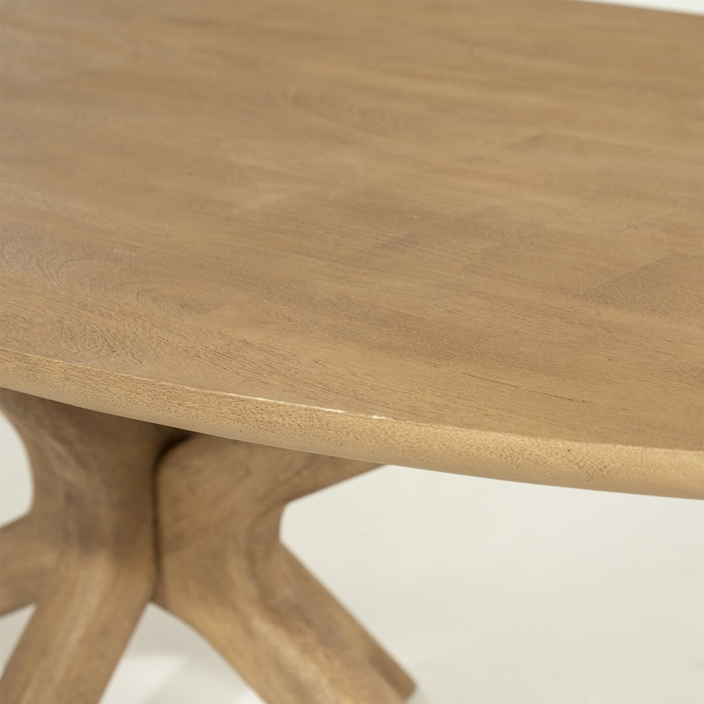 DINING TABLE TYCHO NATURAL 160X110X77CM - Image 2
