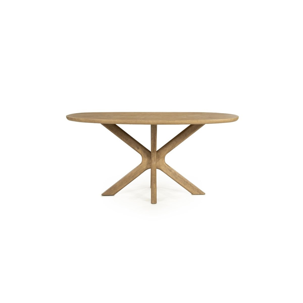 DINING TABLE TYCHO NATURAL 160X110X77CM