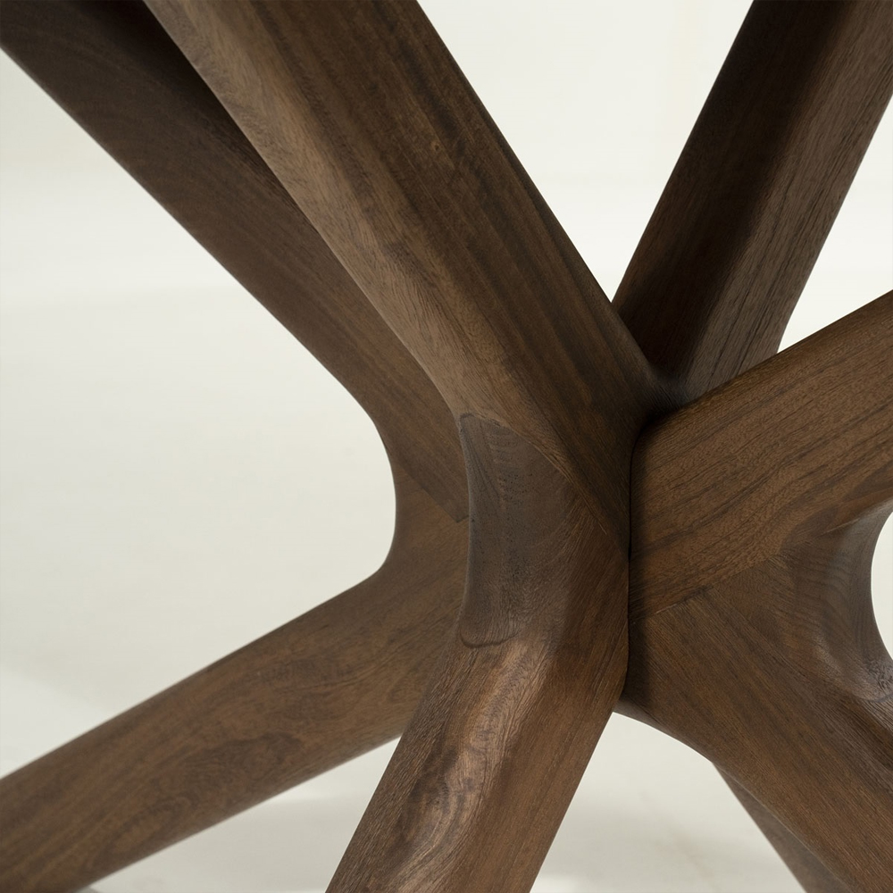 DINING TABLE TYCHO LIGHT BROWN 260X110X77CM - Image 5