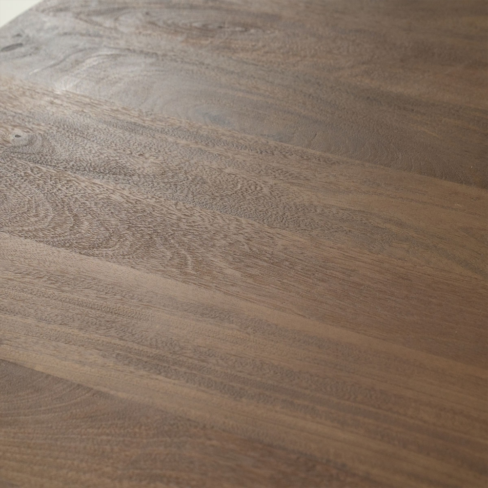 DINING TABLE TYCHO LIGHT BROWN 150X150X77CM - Image 4