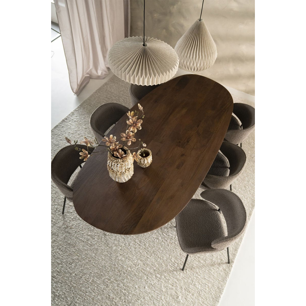 DINING TABLE COCO NATURAL 240X110X77CM - Image 4