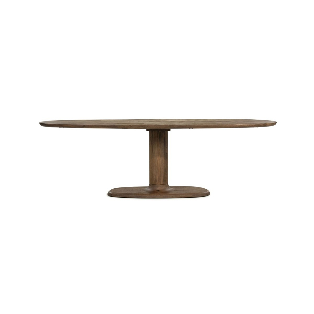 DINING TABLE COCO LIGHT BROWN 240X110X77CM
