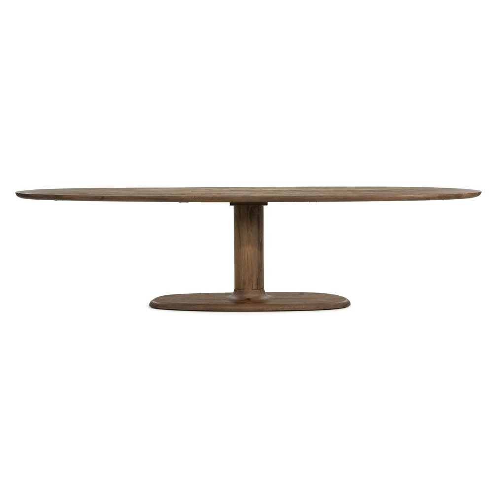 DINING TABLE COCO LIGHT BROWN 300X110X77CM