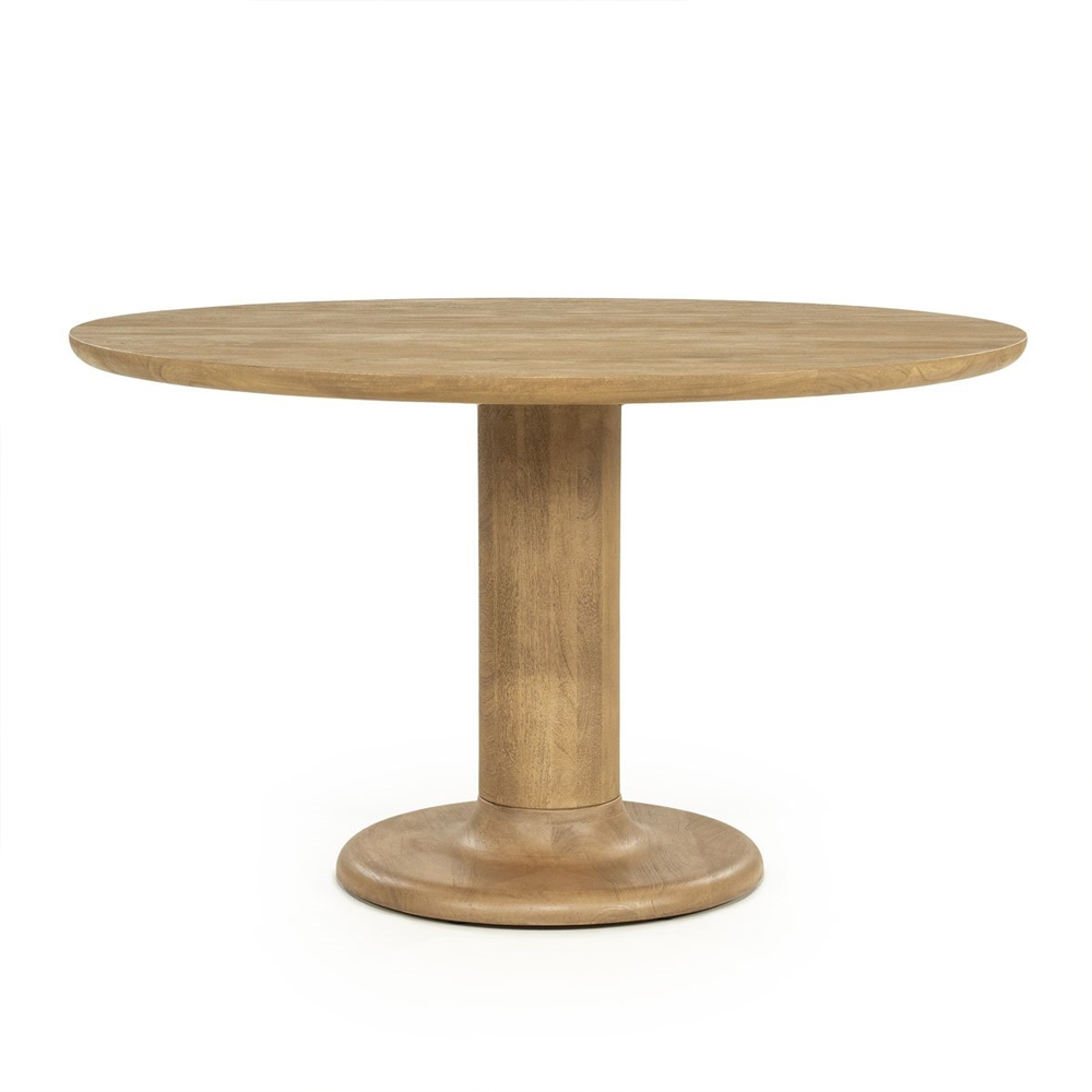 DINING TABLE COCO 130X77CM NATURAL 130X130X77CM