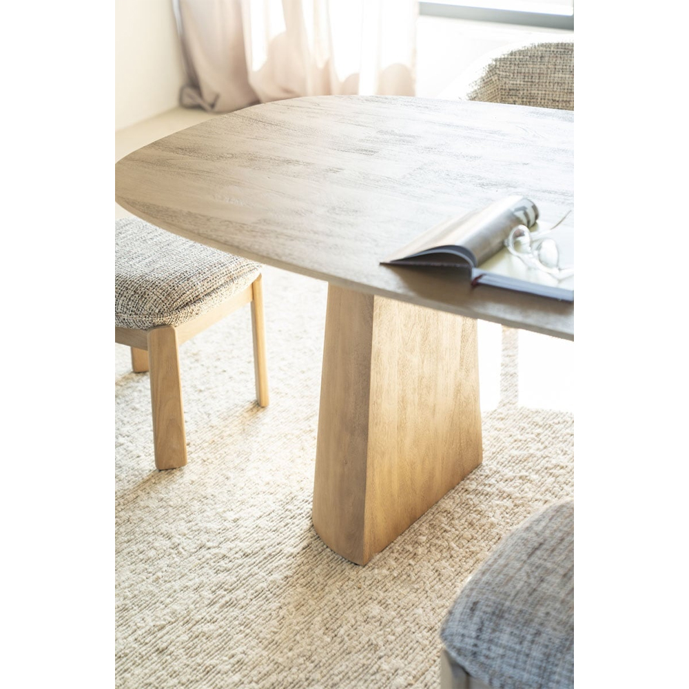 DINING TABLE LUNE 240X105CM NATURAL 240X105X77CM - Image 3