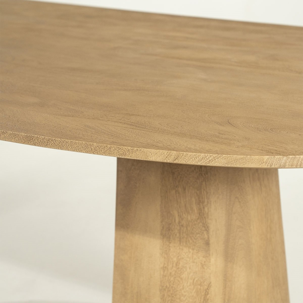 DINING TABLE LUNE NATURAL 300X105X77CM - Image 5
