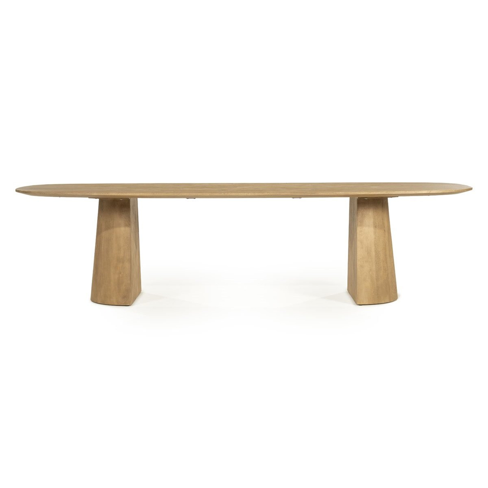 DINING TABLE LUNE NATURAL 300X105X77CM