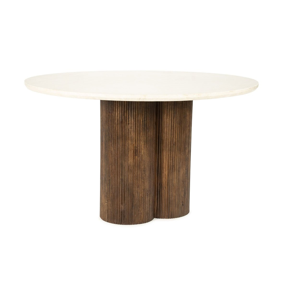 DINING TABLE XANNI 130X130X76CM - Image 2