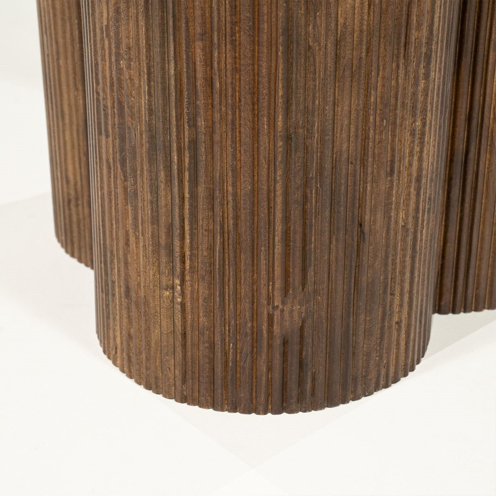 DINING TABLE XANNI 130X130X76CM - Image 4