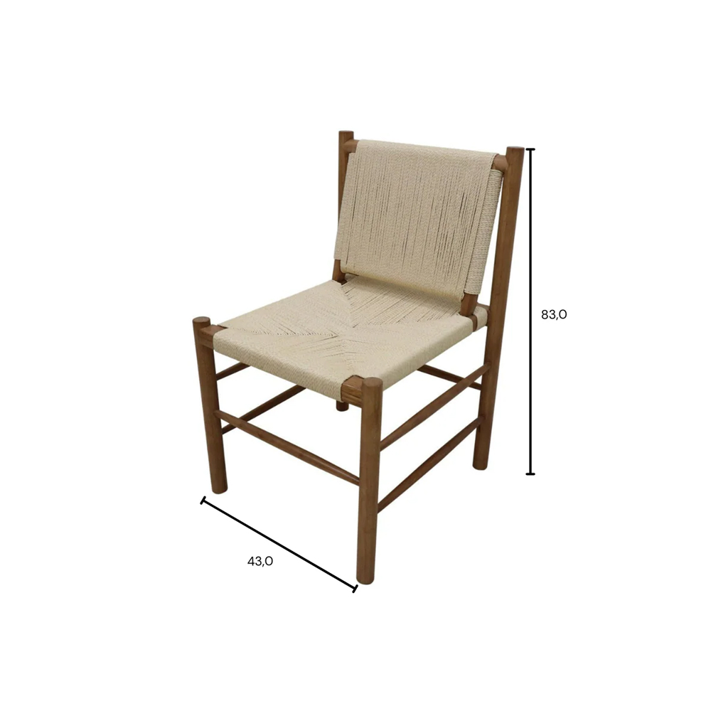 ALBURY DINING CHAIR VINTAGE PINE - Image 2